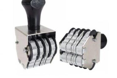 Carimbo datador duplo: garanta praticidade na marcação de 2 datas simultâneas